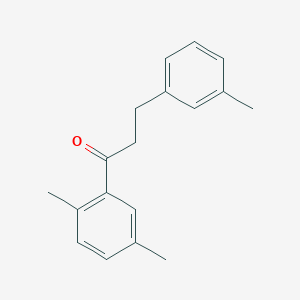 2',5'-Dimethyl-3-(3-methylphenyl)propiophenone