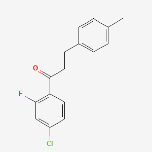 4'-Chloro-2'-fluoro-3-(4-methylphenyl)propiophenone