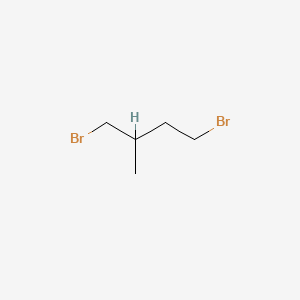 molecular formula C5H10Br2 B13605250 1,4-Dibromo-2-methylbutane CAS No. 54462-66-7