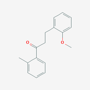 3-(2-Methoxyphenyl)-2'-methylpropiophenone
