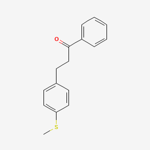 3-(4-Thiomethylphenyl)propiophenone
