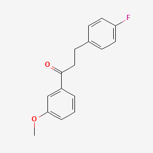 3-(4-Fluorophenyl)-3'-methoxypropiophenone