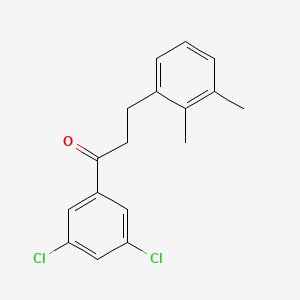 3',5'-Dichloro-3-(2,3-dimethylphenyl)propiophenone