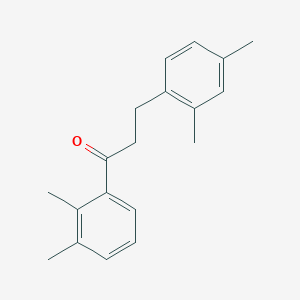 2',3'-Dimethyl-3-(2,4-dimethylphenyl)propiophenone