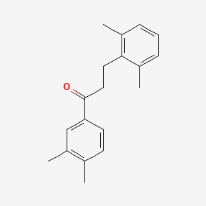 3',4'-Dimethyl-3-(2,6-dimethylphenyl)propiophenone