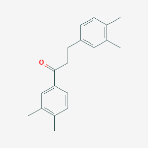 B1360633 3',4'-Dimethyl-3-(3,4-dimethylphenyl)propiophenone CAS No. 898779-44-7