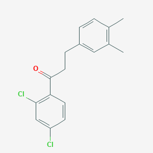 2',4'-Dichloro-3-(3,4-dimethylphenyl)propiophenone