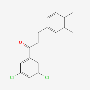 3',5'-Dichloro-3-(3,4-dimethylphenyl)propiophenone