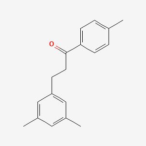 3-(3,5-Dimethylphenyl)-4'-methylpropiophenone