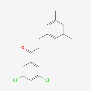 3',5'-Dichloro-3-(3,5-dimethylphenyl)propiophenone