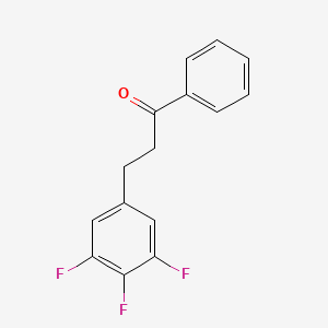 3-(3,4,5-Trifluorophenyl)propiophenone