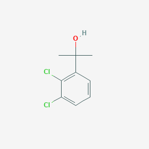 molecular formula C9H10Cl2O B13606747 2-(2,3-Dichlorophenyl)propan-2-ol 