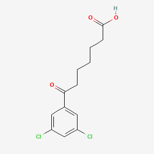 7-(3,5-Dichlorophenyl)-7-oxoheptanoic acid
