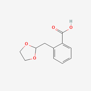 2-(1,3-Dioxolan-2-ylmethyl)benzoic acid