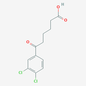 6-(3,4-Dichlorophenyl)-6-oxohexanoic acid