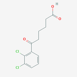 6-(2,3-Dichlorophenyl)-6-oxohexanoic acid