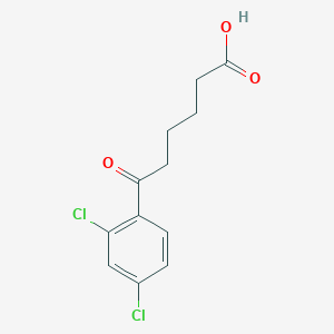 6-(2,4-Dichlorophenyl)-6-oxohexanoic acid