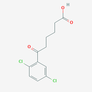 6-(2,5-Dichlorophenyl)-6-oxohexanoic acid