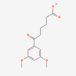 6-(3,5-Dimethoxyphenyl)-6-oxohexanoic acid