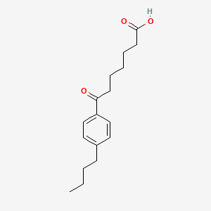 7-(4-Butylphenyl)-7-oxoheptanoic acid