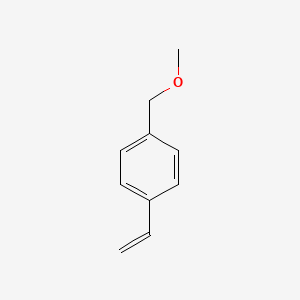molecular formula C10H12O B13607349 1-Ethenyl-4-(methoxymethyl)benzene CAS No. 13051-65-5
