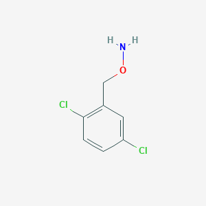 molecular formula C7H7Cl2NO B13607504 O-(2,5-Dichlorobenzyl)hydroxylamine 