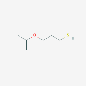 molecular formula C6H14OS B13607699 3-(Propan-2-yloxy)propane-1-thiol 