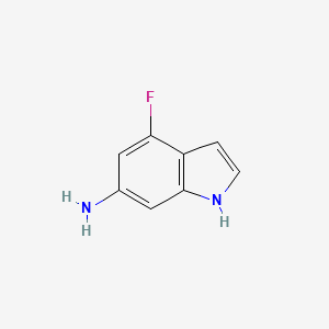 4-Fluoro-1H-indol-6-amine
