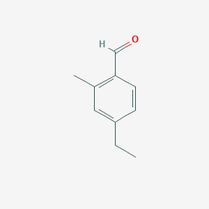 molecular formula C10H12O B13608067 4-Ethyl-2-methylbenzaldehyde 