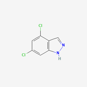 molecular formula C7H4Cl2N2 B1360813 4,6-Dichloro-1H-indazole CAS No. 885519-58-4