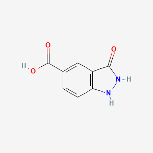 molecular formula C8H6N2O3 B1360815 3-hydroxy-1H-indazole-5-carboxylic acid CAS No. 787580-93-2
