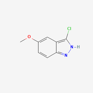 molecular formula C8H7ClN2O B1360819 3-Chloro-5-methoxy-1H-indazole CAS No. 885519-28-8