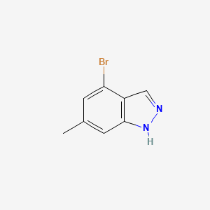 molecular formula C8H7BrN2 B1360838 4-Bromo-6-methyl-1H-indazole CAS No. 885521-94-8