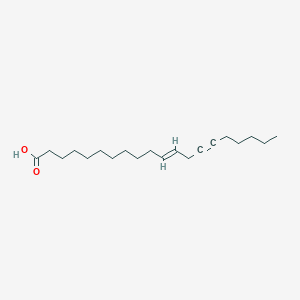 B136084 Eicosa-11-en-14-ynoic acid CAS No. 137091-48-6