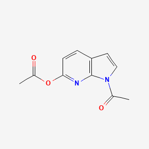 1-Acetyl-1H-pyrrolo[2,3-b]pyridin-6-yl acetate