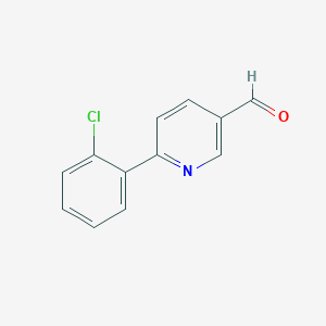6-(2-Chlorophenyl)-3-pyridinecarbaldehyde