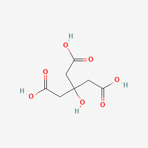molecular formula C7H10O7 B13608855 3-(Carboxymethyl)-3-hydroxypentanedioic acid 