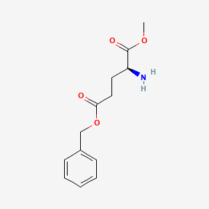 molecular formula C13H17NO4 B1360886 5-苄基 1-甲基 L-谷氨酸 CAS No. 57584-59-5