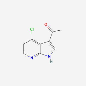 molecular formula C9H7ClN2O B1360888 3-Acetyl-4-chloro-7-azaindole CAS No. 1011711-52-6