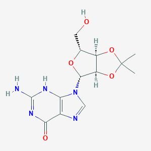 molecular formula C13H17N5O5 B013609 2',3'-O-Isopropylideneguanosine CAS No. 362-76-5