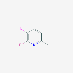 molecular formula C6H5FIN B1360902 2-Fluoro-3-iodo-6-methylpyridine CAS No. 884494-48-8