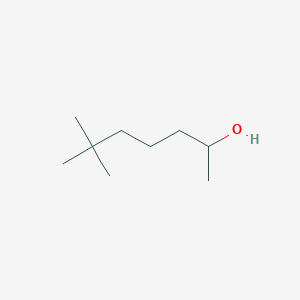 molecular formula C9H20O B13609139 6,6-Dimethylheptan-2-ol 