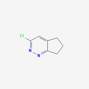 3-chloro-5H,6H,7H-cyclopenta[c]pyridazine