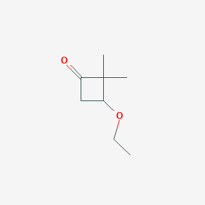 3-Ethoxy-2,2-dimethylcyclobutanone