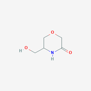 5-(Hydroxymethyl)morpholin-3-one