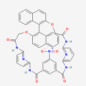 molecular formula C42H29N7O8 B1360961 Chirabite-AR CAS No. 909254-56-4