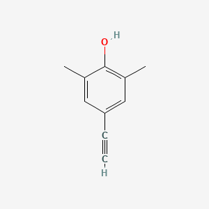 molecular formula C10H10O B13609788 4-Ethynyl-2,6-dimethylphenol CAS No. 374067-81-9