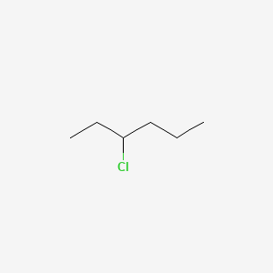 molecular formula C6H13Cl B1360981 3-氯己烷 CAS No. 2346-81-8