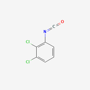 molecular formula C7H3Cl2NO B1360982 1,2-Dichloro-3-isocyanatobenzene CAS No. 25550-53-2