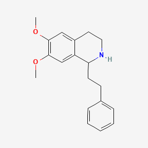 6,7-dimethoxy-1-(2-phenylethyl)-1,2,3,4-tetrahydroisoquinoline